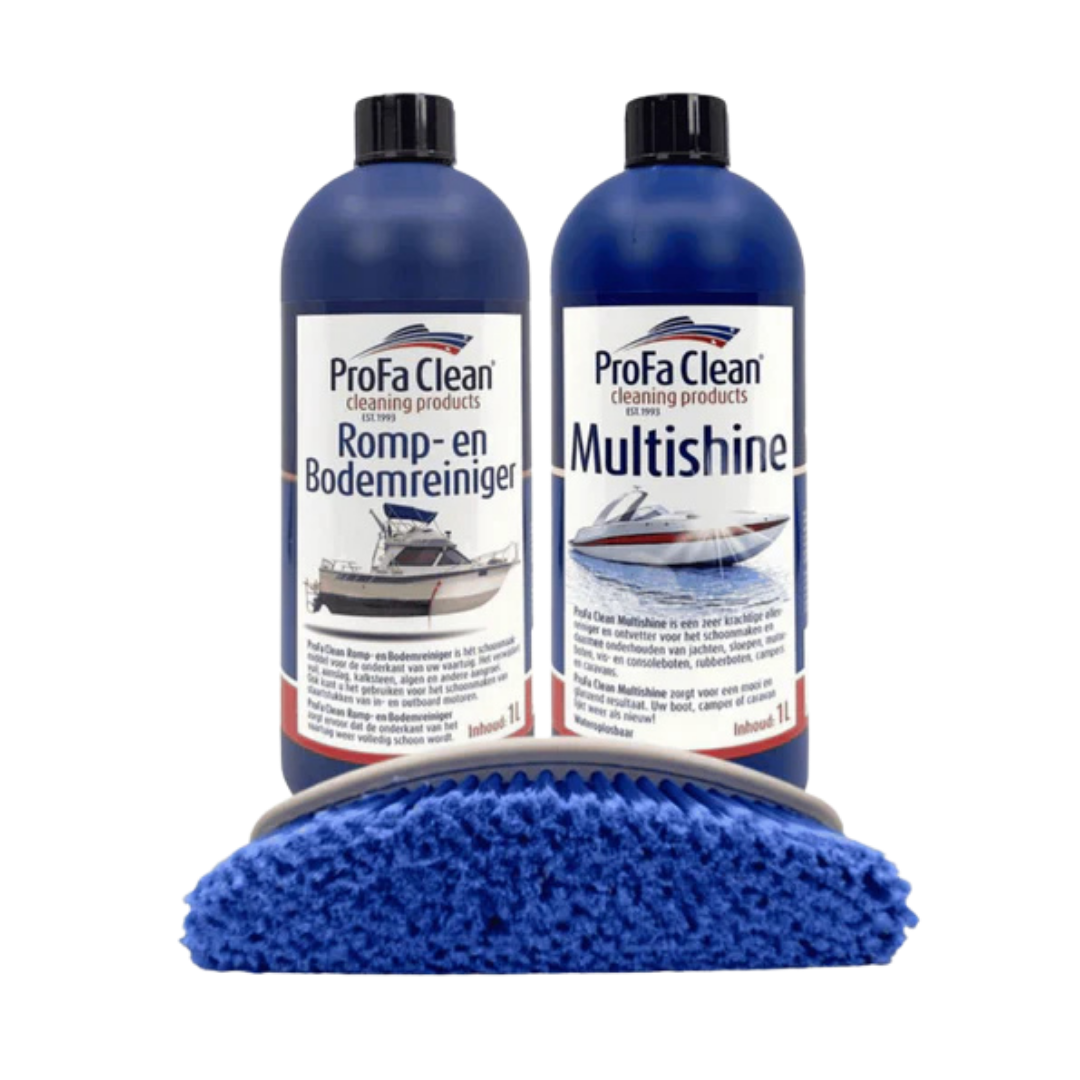 Starterpaket - Boot & Yacht - 2 in 1 Reinigungsset für dein Boot