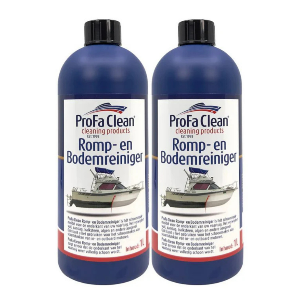 Rumpf- und Unterwasserpassreiniger (2x 1L) - Reinigt dein Unterwasserschiff gründlich und einfach - MENGENRABATT!