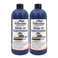 Rumpf- und Unterwasserpassreiniger (2x 1L) - Reinigt dein Unterwasserschiff gründlich und einfach - MENGENRABATT!