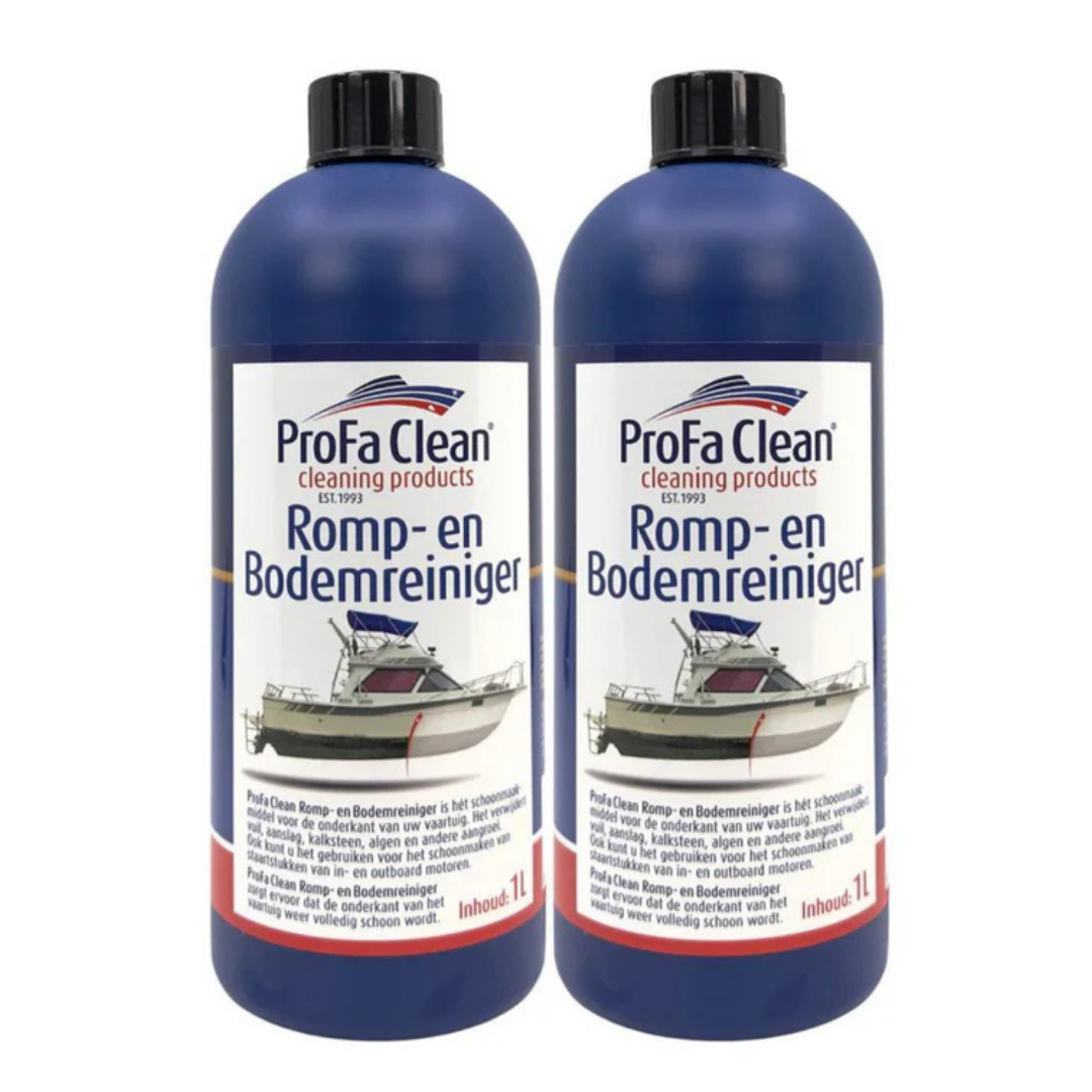Rumpf- und Unterwasserpassreiniger (2x 1L) - Reinigt dein Unterwasserschiff gründlich und einfach - MENGENRABATT!