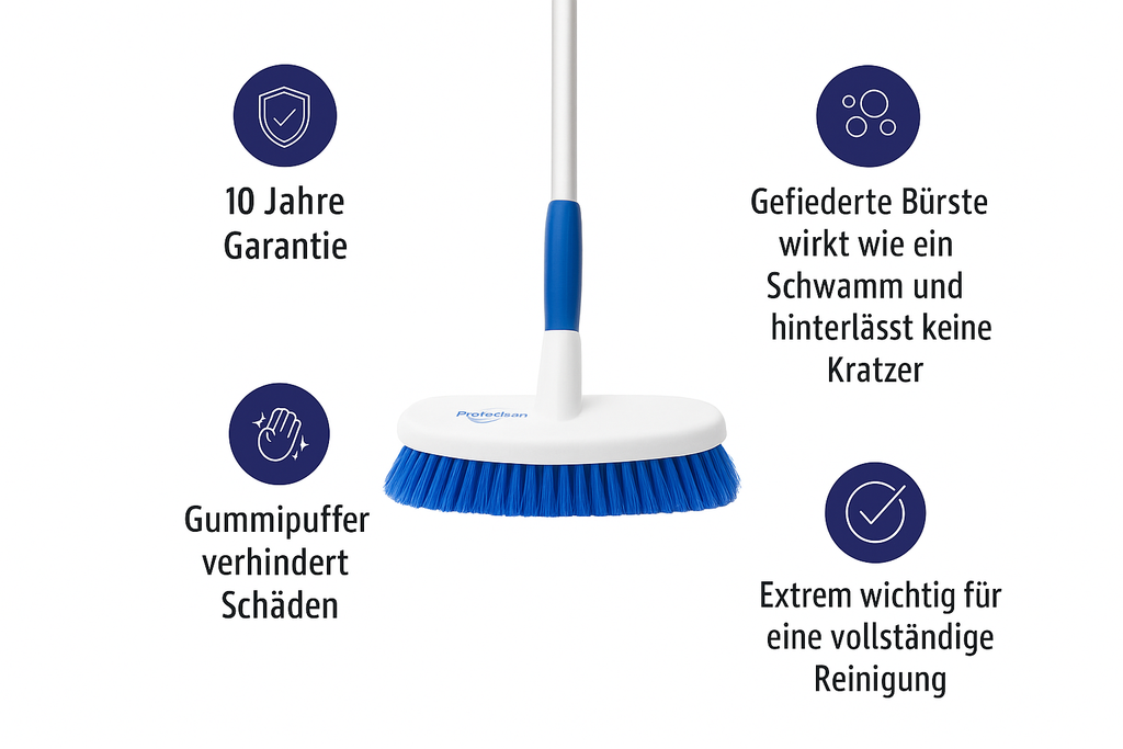 ProFa Clean Besenbürste – Einzigartige weiche Bürste