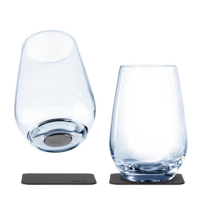 Magnet-Kristallgläser LONGDRINK - 2er Set