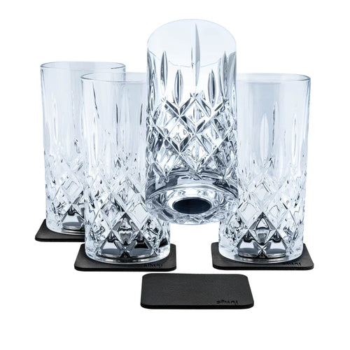 Magnet-Kristallgläser LONGDRINK DIAMOND