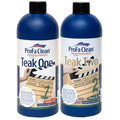 Teak 1 & 2 (2x 1L Flaschen) – Reiniger und Farbauffrischer
