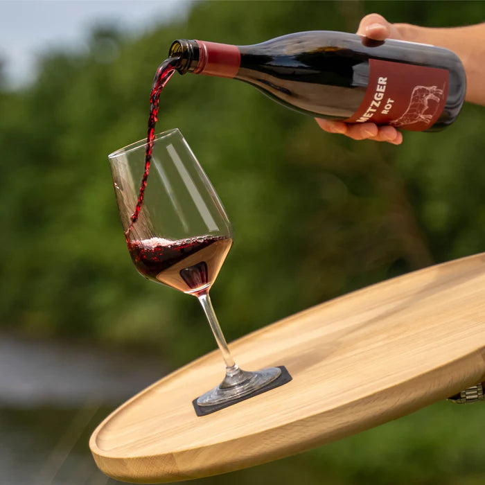 Magnet-Kristallgläser WEIN BORDEAUX 2er-Set